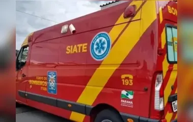 Motociclista é entubado após acidente na BR-376 em Apucarana