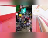 Motociclistas protestam após entregador ser agredido em Arapongas